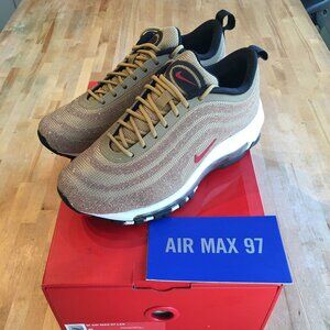 Nike Air Max 97 LX Swarovski Gold (Women's) 927508-700 Sz 6